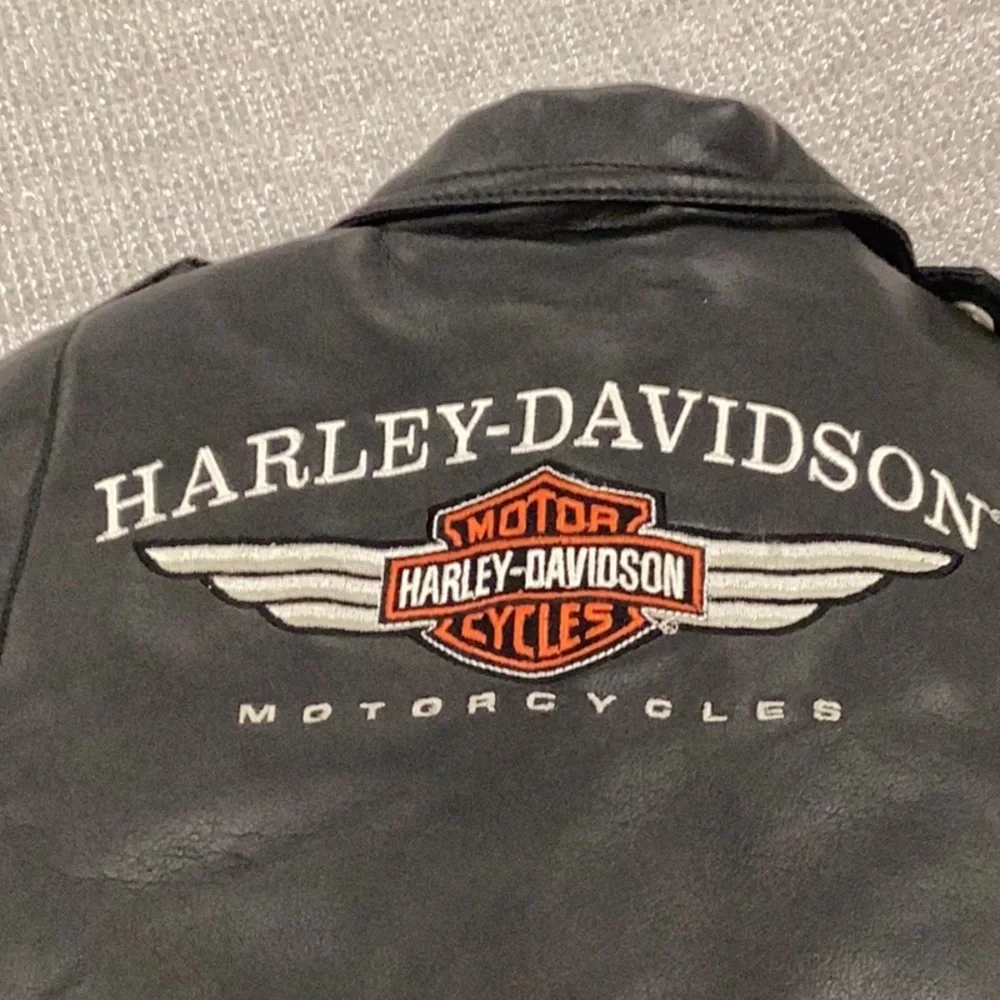 Adorable Harley Davidson Kids’ Faux Leather Jacket - Picture 8 of 10